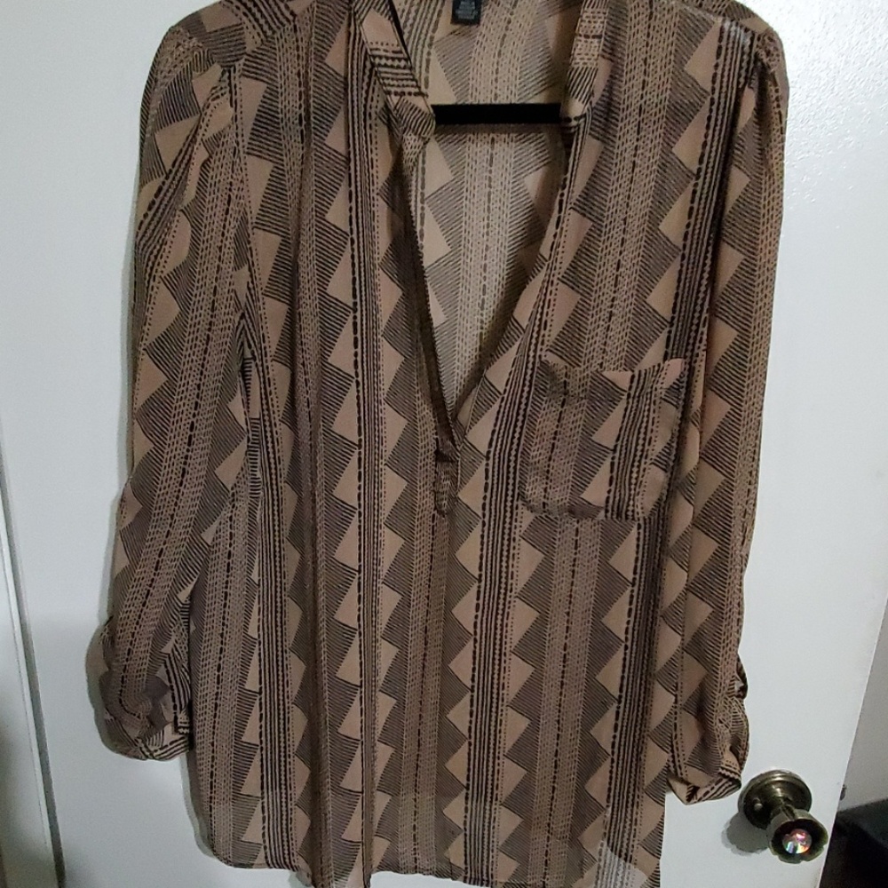 Forever 21+ Blouse Sz 1x